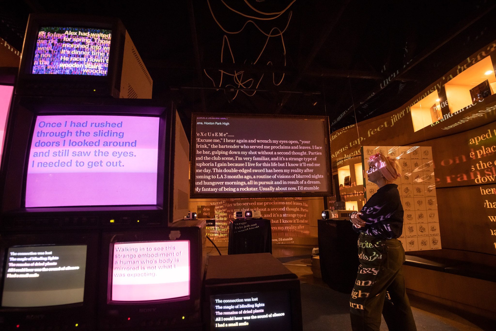 Story Factory Art Write Light Event 2022, an experiential storytelling installation by Studio ESEM.